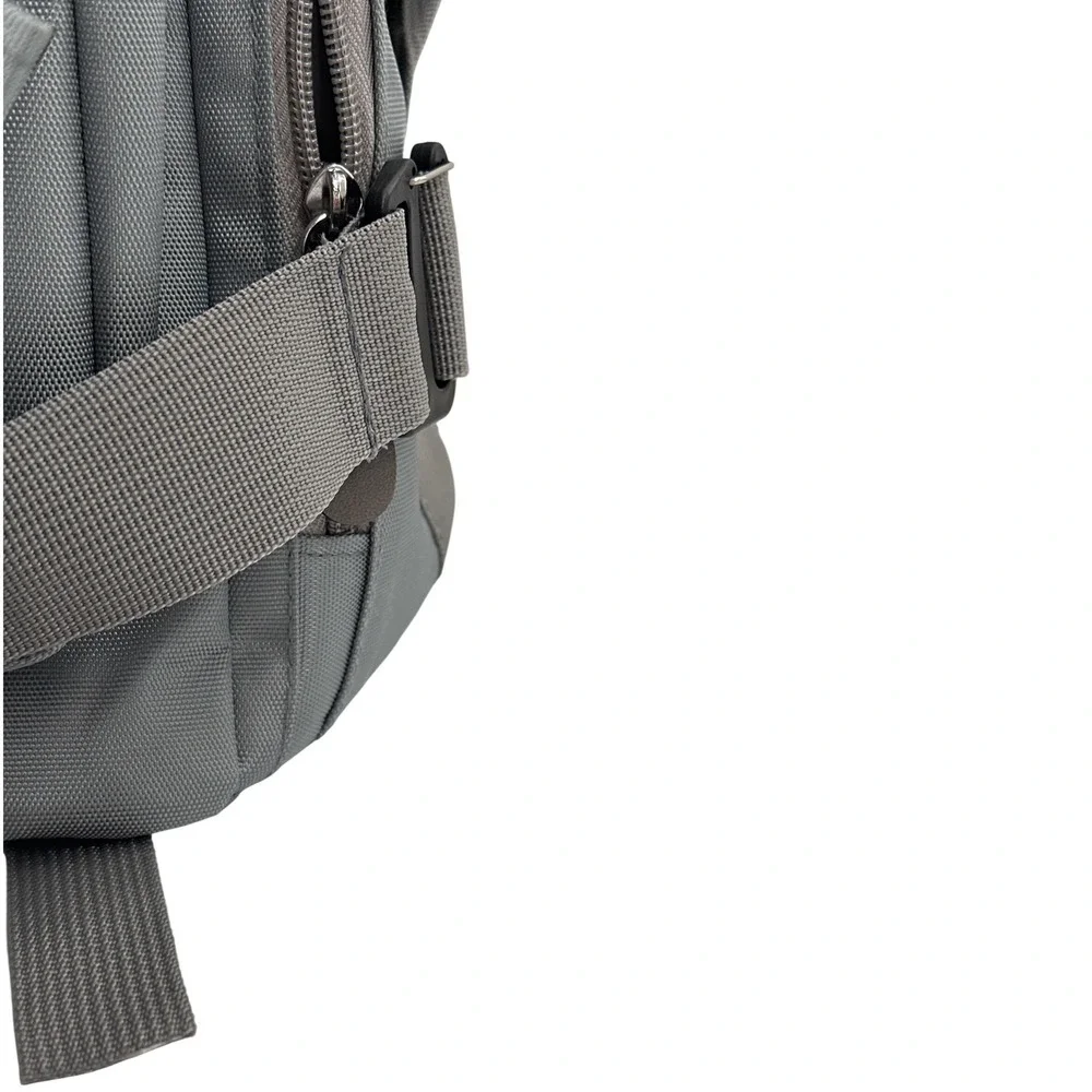 SanTiaoRen Gray Tactical Travel Backpack Orange Lining MOLLE Webbing Hiking‎ Bag